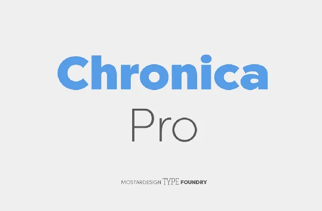 Chronica Pro font