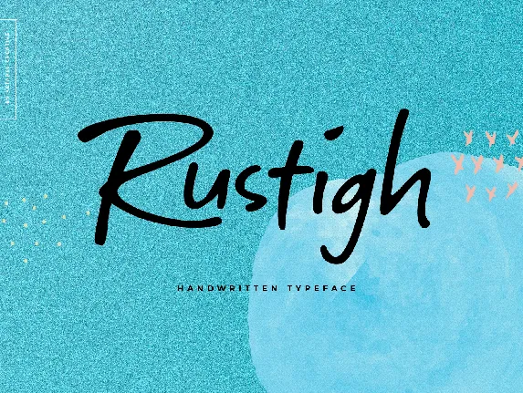 Rustigh font