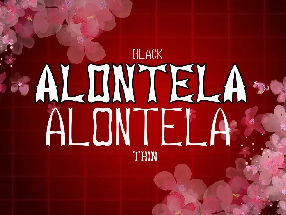 Alontela font