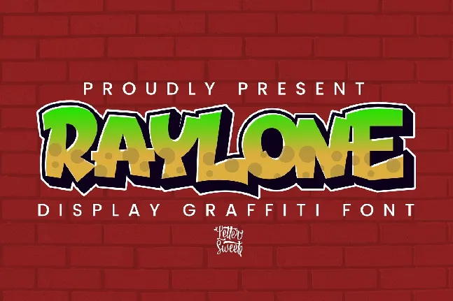 Raylone font