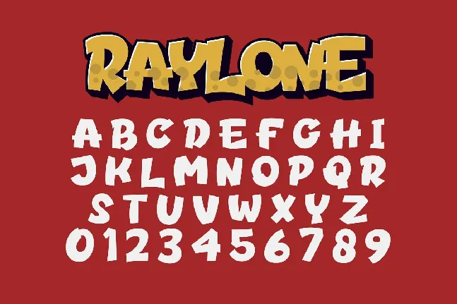 Raylone font