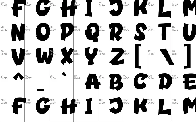 Raylone font