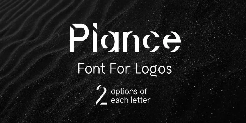 Plance font