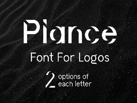 Plance font