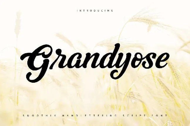 Grandyose Smoothly font