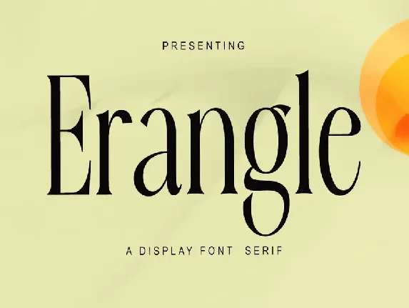 Erangle font