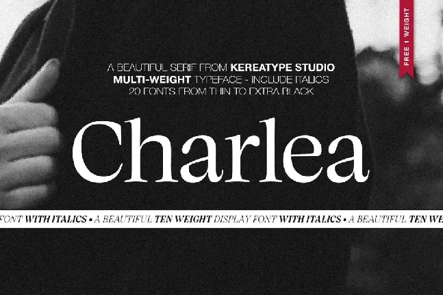 Charlea Demo font