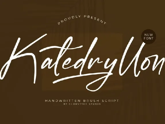 Katedryllon font