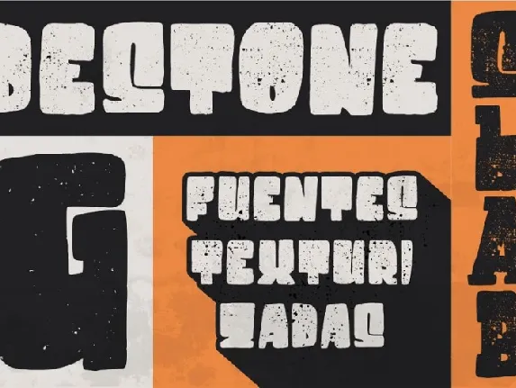 Destone Display font