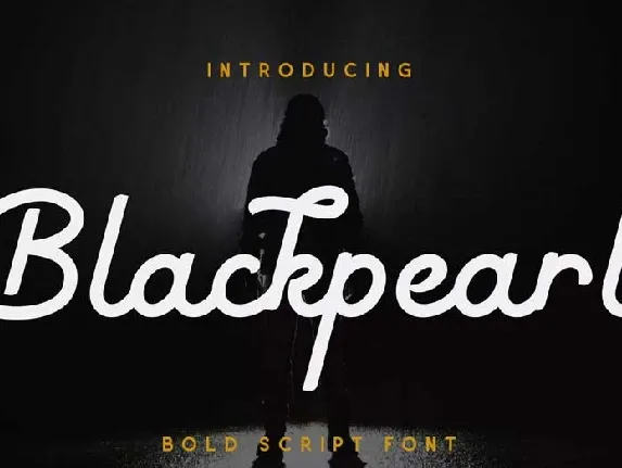 Blackpearl Monoline Script font