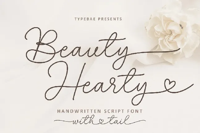 Beauty Hearty font