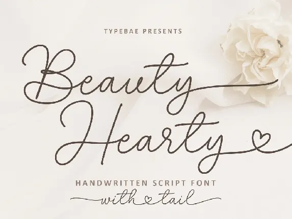 Beauty Hearty font