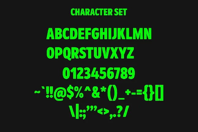 Goshco font