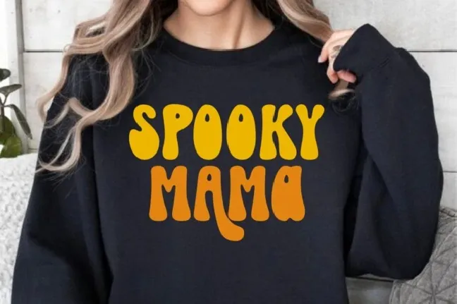 Spooky Rainbow Display font