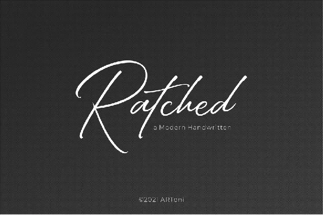 Ratched font