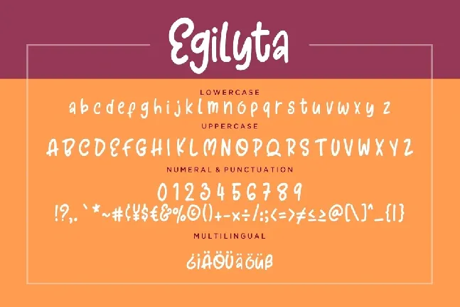 Egilyta font