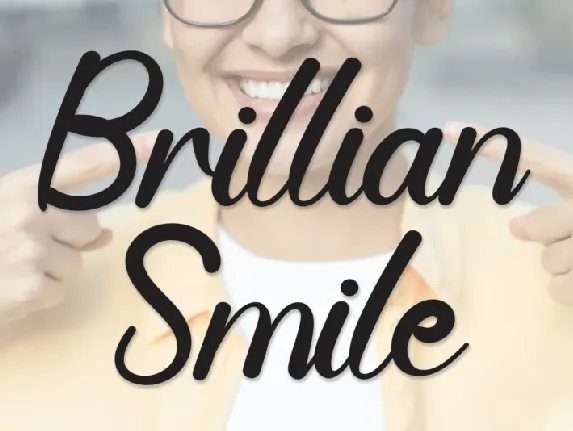 Brillian Smile font