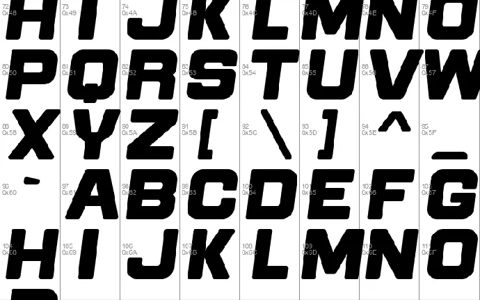 Rayon font