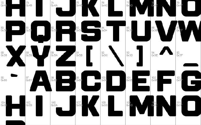 Rayon font