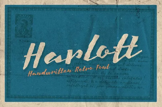 Harlott font