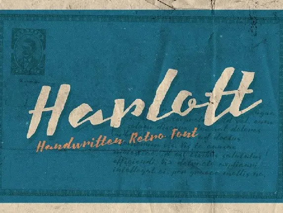 Harlott font