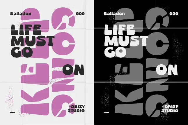 Balladon Demo font