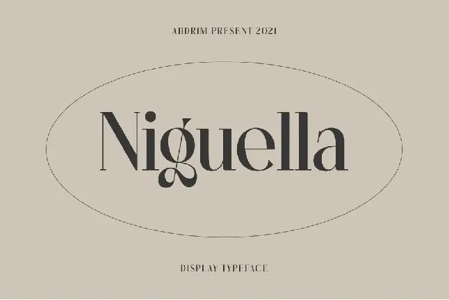 NiguellaDemo font