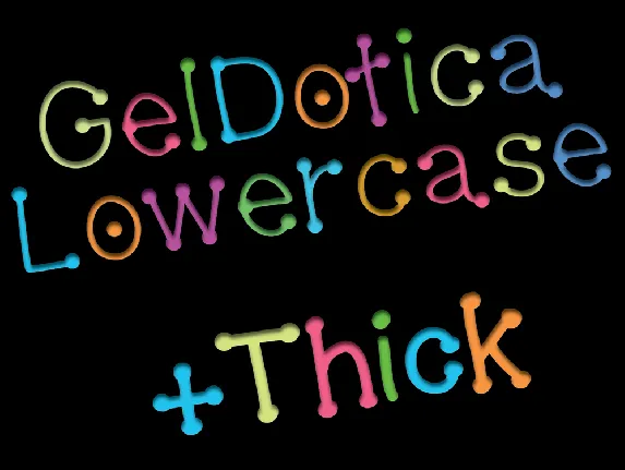 GelDotica font