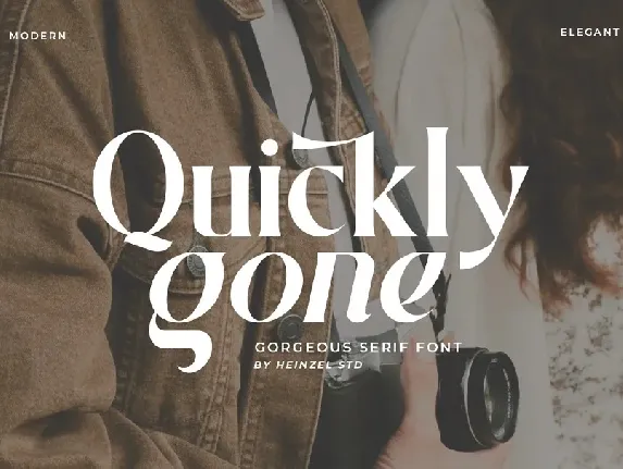 Quickly Gone font