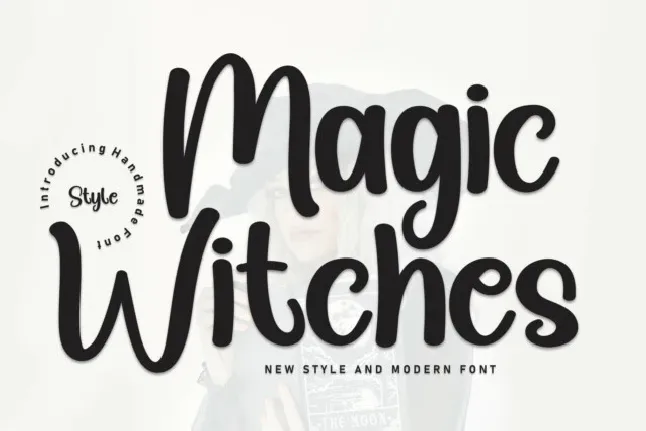 Magic Witches Brush font