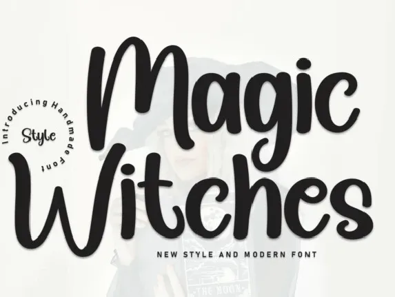 Magic Witches Brush font