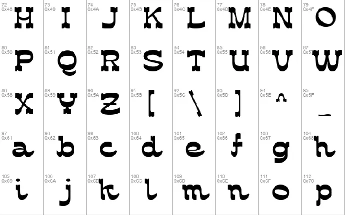 assox font