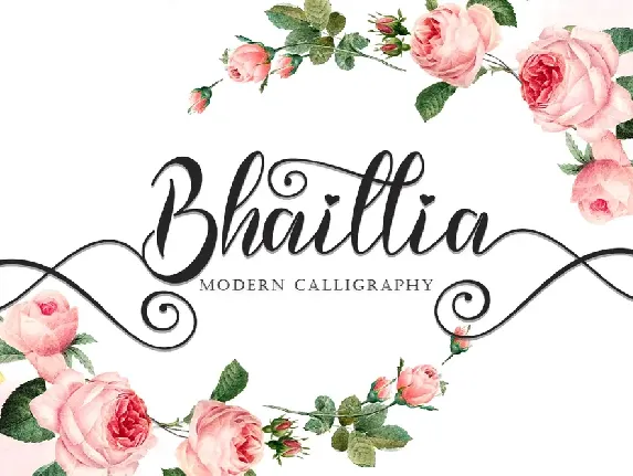 Bhaillia font