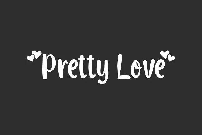 Pretty Love Demo font