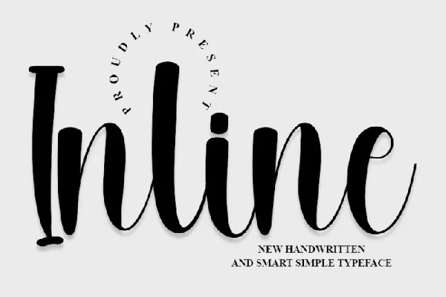 Inline font