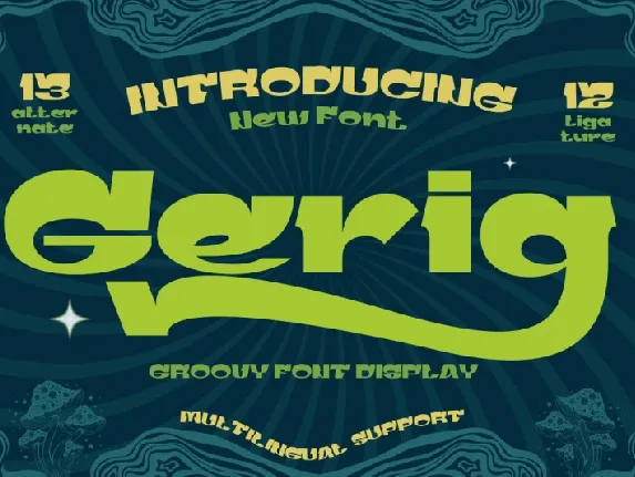 Gerig font