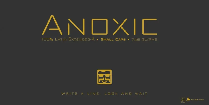 Anoxic Family font