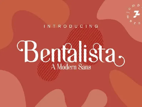 Bentalista Sans Serif font