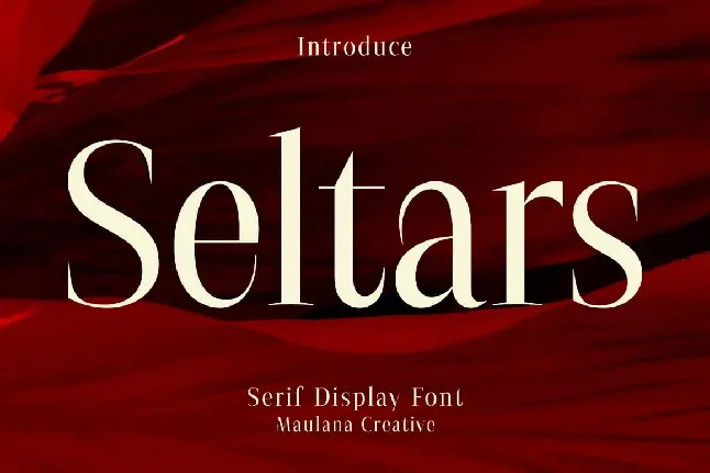 Seltars font