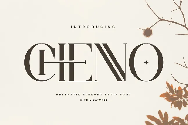 Chenno font