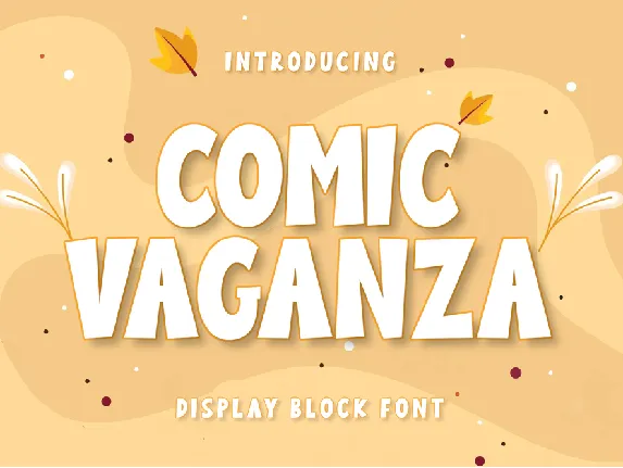 Comic Vaganza font