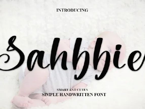 Sahbbie font