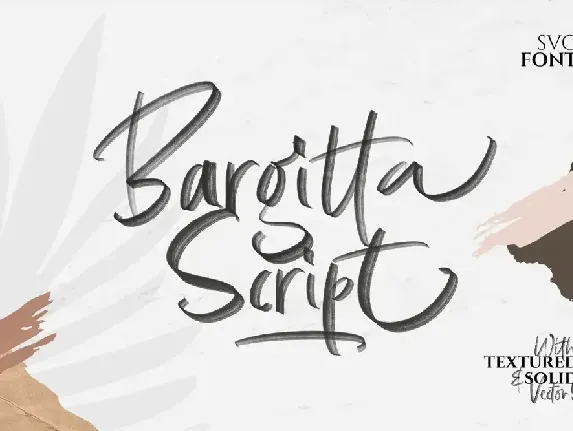 Bargitta Solid font