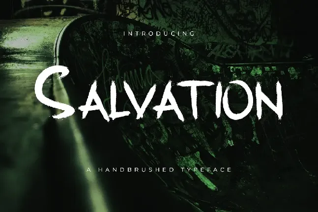 Salvation font