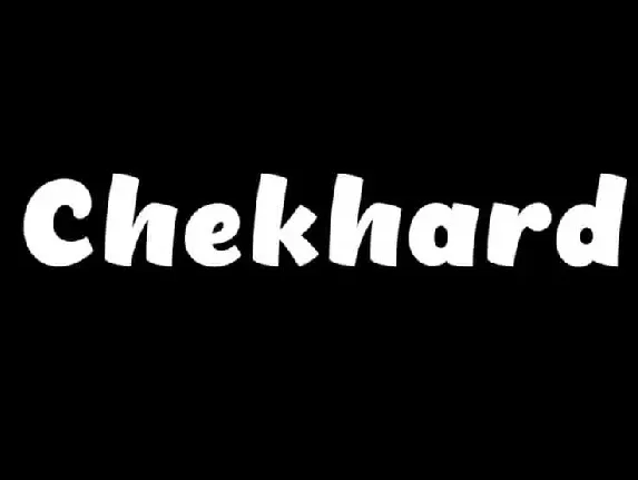 Chekharda Free font