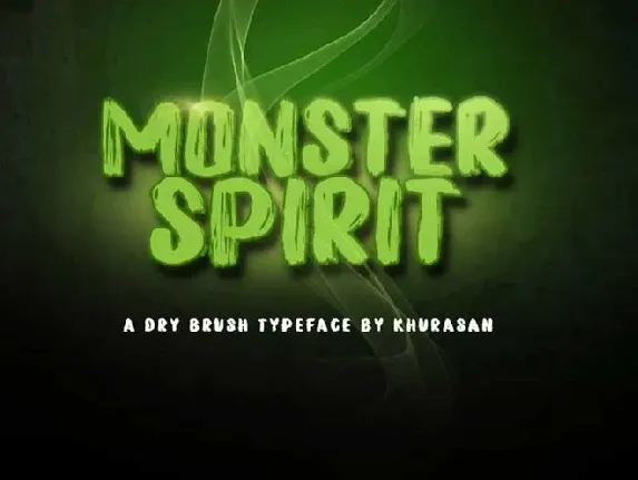 Monster Spirit font