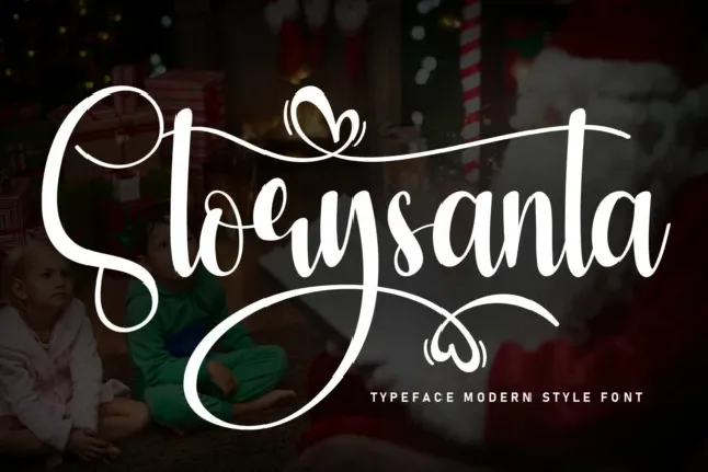 Storysanta Script font