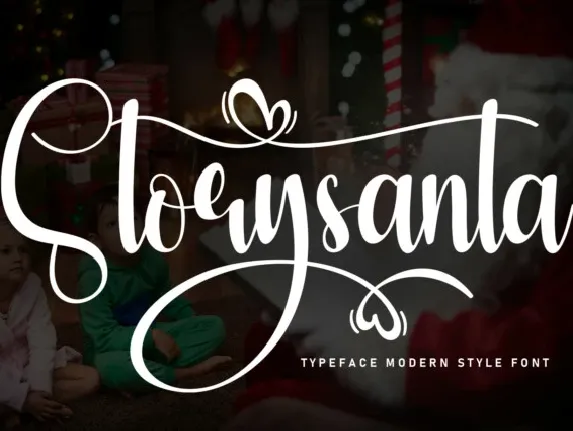 Storysanta Script font