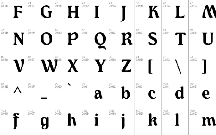 Mufteya font