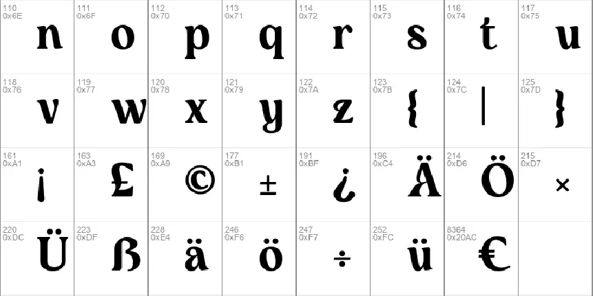 Mufteya font